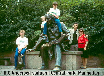 H.C.Andersen, Central Park, Manhattan
