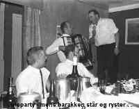 Juleparty i barakken