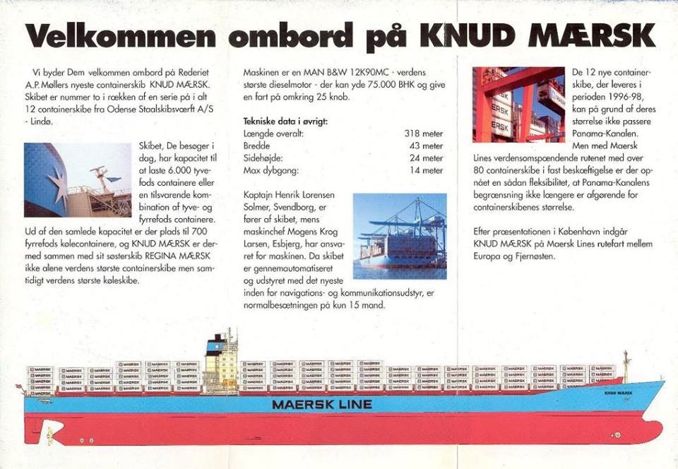 Mærsk, Langelinie 1996